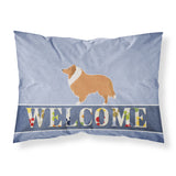 Caroline'S Treasures Collie Welcome Pillowcase, Standard,