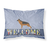 Caroline'S Treasures German Shepherd Welcome Pillowcase, Standard,