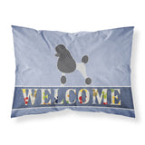 Caroline'S Treasures Poodle Welcome Pillowcase, Standard,