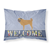 Caroline'S Treasures Pug Welcome Pillowcase, Standard,