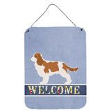 Caroline'S Treasures King Cavalier Charles Spaniel Welcome Metal Print, 16 X 12, Multicolor