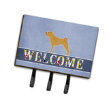 Caroline'S Treasures Shar Pei Merry Welcome Wall Hook, Triple, Multicolor