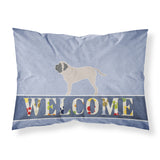 Caroline'S Treasures English Mastiff Welcome Pillowcase, Standard,