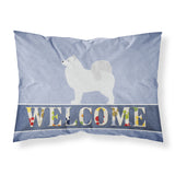 Caroline'S Treasures Samoyed Welcome Pillowcase, Standard,