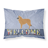 Caroline'S Treasures Belgian Shepherd Welcome Pillowcase, Standard,