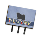 Caroline'S Treasures Puli Welcome Wall Hook, Triple, Multicolor