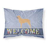 Caroline'S Treasures Welcome Bullmastiff Pillowcase, Standard