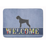 Caroline'S Treasures Giant Schnauzer Welcome Floor Mat, 19 X 27, Multicolor