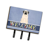 Caroline'S Treasures Welcome Mastiff White Wall Hook, Triple