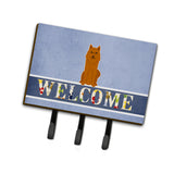 Caroline'S Treasures Welcome Karelian Bear Dog Wall Hook, Triple