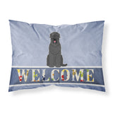 Caroline'S Treasures Black Russian Terrier Welcome Pillowcase, Standard,