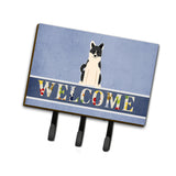 Caroline'S Treasures Russo-European Laika Spitz Welcome Wall Hook, Triple, Multicolor