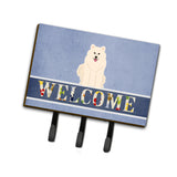 Caroline'S Treasures Samoyed Welcome Wall Hook, Triple, Multicolor