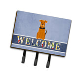 Caroline'S Treasures Welcome Airedale Wall Hook, Triple