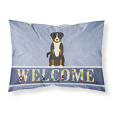 Caroline'S Treasures Appenzeller Sennenhund Welcome Pillowcase, Standard,