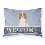 Caroline'S Treasures Welcome Cavalier Spaniel Pillowcase, Standard