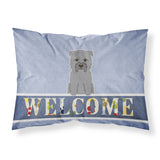 Caroline'S Treasures Glen Of Imal Grey Welcome Pillowcase, Standard,
