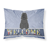 Caroline'S Treasures Welcome Bouvier Des Flandres Pillowcase, Standard