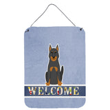 Caroline'S Treasures Beauce Shepherd Dog Welcome Metal Print, 16 X 12, Multicolor