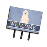 Caroline'S Treasures Pyrenese Welcome Wall Hook, Triple, Multicolor