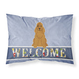 Caroline'S Treasures Cocker Spaniel Red Welcome Pillowcase, Standard,