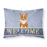 Caroline'S Treasures Corgi Welcome Pillowcase, Standard,