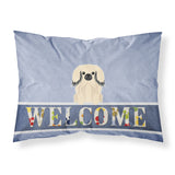Caroline'S Treasures Pekingnese Cream Welcome Pillowcase, Standard,