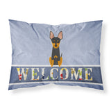 Caroline'S Treasures English Toy Terrier Welcome Pillowcase, Standard,