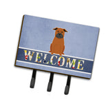 Caroline'S Treasures Chinese Chongqing Dog Welcome Wall Hook, Triple, Multicolor
