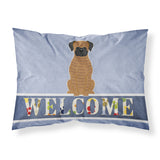 Caroline'S Treasures Brindle Boxer Welcome Pillowcase, Standard,
