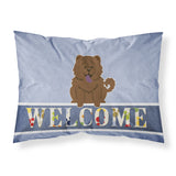 Caroline'S Treasures Chow Chocolate Welcome Pillowcase, Standard,