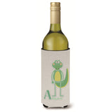 Caroline'S Treasures Alphabet A For Alligator Wine Bottle Beverage Insulator Hugger, Multicolor, 750Ml