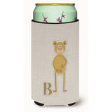 Caroline'S Treasures Alphabet B For Bear Tall Boy Beverage Insulator Hugger, Multicolor