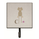 Caroline'S Treasures Alphabet C For Cat Wall Hook, Small, Multicolor