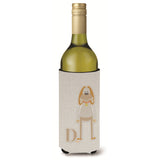 Caroline'S Treasures Alphabet D For Dog Wine Bottle Beverage Insulator Hugger, Multicolor, 750Ml