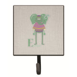 Caroline'S Treasures Alphabet E For Elephant Wall Hook, Small, Multicolor