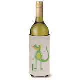 Caroline'S Treasures Alphabet I For Iguana Wine Bottle Beverage Insulator Hugger, Multicolor, 750Ml