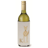 Caroline'S Treasures Alphabet K For Kangaroo Wine Bottle Beverage Insulator Hugger, Multicolor, 750Ml