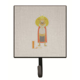 Caroline'S Treasures Alphabet L For Lion Wall Hook, Small, Multicolor