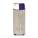 Caroline'S Treasures Alphabet S For Sheep Michelob Ultra Hugger For Slim Cans, Slim Can, Multicolor