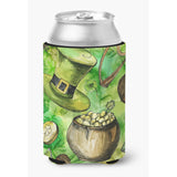 Caroline'S Treasures Luck Of The Irish Can Or Bottle Hugger, Can Hugger, Multicolor