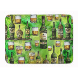Caroline'S Treasures Irish Whiskey Machine Washable Memory Foam Mat Doormats, Multicolor