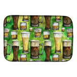 Caroline'S Treasures Irish Beers Dish Drying Mat, 14 X 21, Multicolor