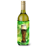 Caroline'S Treasures Irish Beer Dark Wine Bottle Beverage Insulator Hugger, 750 Ml, Multicolor