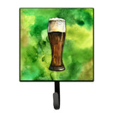 Caroline'S Treasures Irish Beer Dark Leash Or Key Holder Hooks, Multicolor