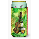 Caroline'S Treasures Irish Whiskey & Music Tall Boy Beverage Insulator Hugger, Multicolor
