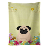 Caroline'S Treasures Easter Eggs Pug Fawn Kitchen Towel, Multicolor, 25 X 15