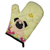Caroline'S Treasures Easter Eggs Pug Fawn Oven Mitt, Multicolor, 12 X 8.5