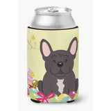 Caroline'S Treasures Easter Eggs French Bulldog Brindle Can Or Bottle Hugger, Can Hugger, Multicolor