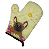 Caroline'S Treasures Easter Eggs French Bulldog Brown Oven Mitt, Multicolor, 12 X 8.5